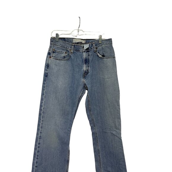 Levi's 550 Men's Jeans Straight Leg Denim Med Wash Blue Size W32 L34 - Picture 2 of 4